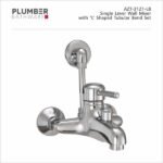 Plumber - Aztec Series - Single Lever Wall Mixer With 'L' Bend - AZT-3121L