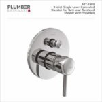 Plumber - Aztec Series - 3-INLET Single Lever Concealed Divertor - AZT-4300