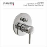 Plumber - Aztec Series - Exposed Set for High Flow Single Lever Divertor - AZT-UP04