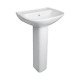 AGL Bathware - Basin with Full Pedestal - ALICE