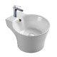 BELL - Half Pedestal Basin - BARREL - 9057