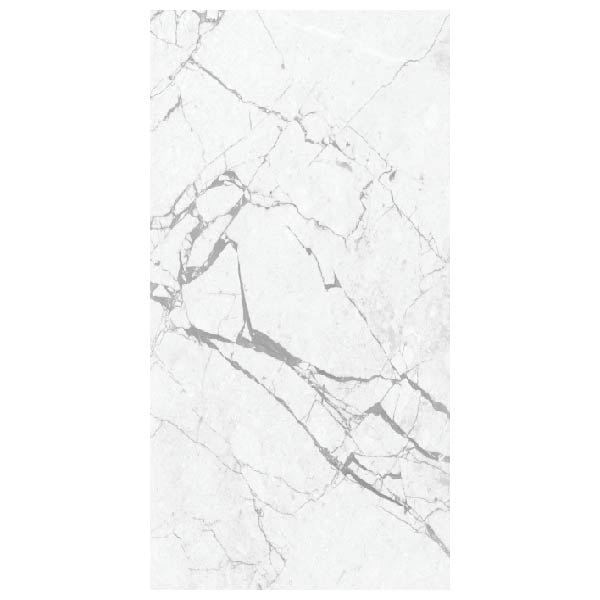 NARMADA - High Glossy - Betel White - 1200 x 2400 mm