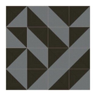 NARMADA - High Lighter Tile - Black and White HL 10 - 600 x 600 mm