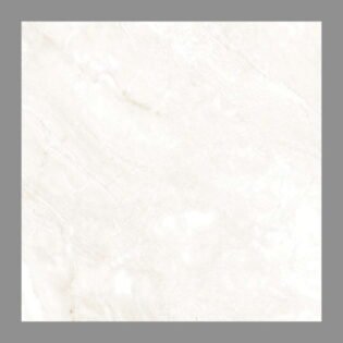 NARMADA - Vitrified Tiles - Glossy - Breccia Bianco - 600 x 600 mm