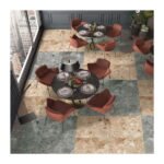 NARMADA - Glossy - Breccia Stone Beige - 600 x 600 mm - Image 2