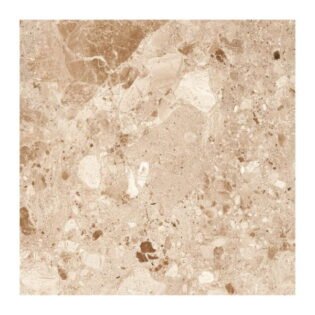NARMADA - Glossy - Breccia Stone Beige - 600 x 600 mm