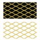 Unique Decorative - Blackisto Series - GOLDEN - 300 x 600 mm