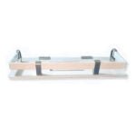 SHINE – Acrylic – Bracket Patti Shelf – A-081 - 12 inch x 5 inch