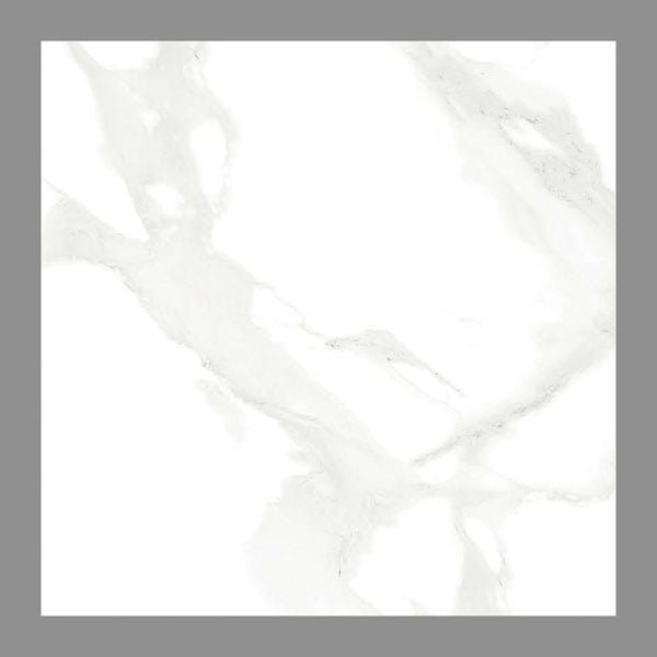 NARMADA - Vitrified Tiles - Glossy - Clcutta Marble - 600 x 600 mm
