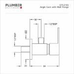 Plumber - Chorush-F Series - Angle Cock - CFT 2105 - Image 2