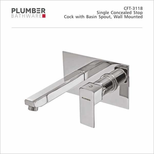 Plumber - Chorush-F Series - Single Concealed Stop Cock - CFT-3118