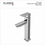 Plumber - Chorush-F Series - Single Lever Basin Mixer High Neck - CFT-3145
