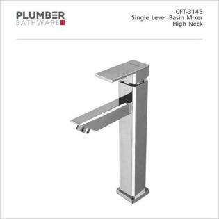 Plumber - Chorush-F Series - Single Lever Basin Mixer High Neck - CFT-3145