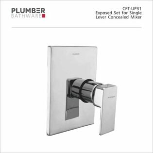 Plumber - Chorush-F Series - Exposed Set for Single Lever Mixer - CFT-UP31