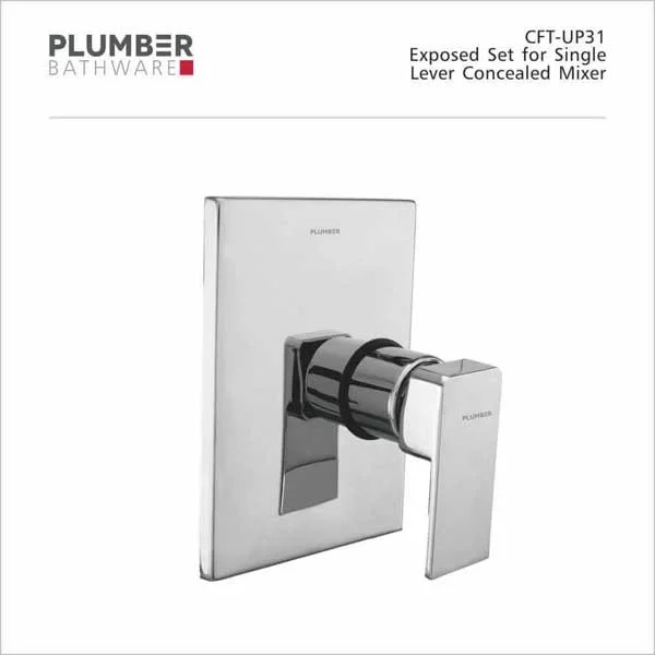 Plumber - Chorush-F Series - Exposed Set for Single Lever Mixer - CFT-UP31