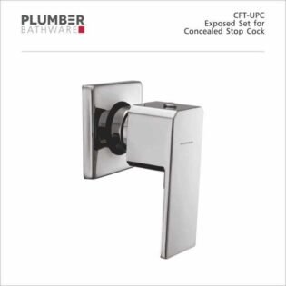 Plumber - Chorush-F Series - Exposed set for Concealed Stop Cock - CFT-UPC