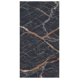 NARMADA - Multipurpose Solid Surface - Coras Black - 800 x 2400 mm