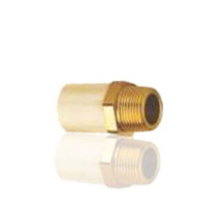 APL APOLLO - CPVC MALE ADAPTOR WITH HEX BRASS INSERTS - SDR 11