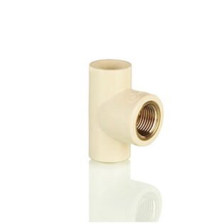 APL APOLLO - CPVC REDUCING FEMALE TEE BRASS THREADED - SDR 11