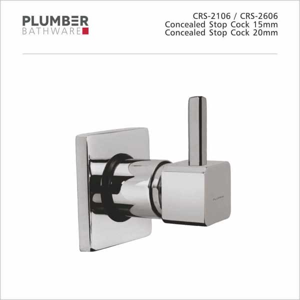 Plumber - Chorush Series - Concealed Stop Cock - CRS-2106