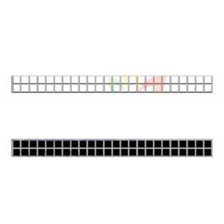 DARSHAN - Border Tiles - Chocolate Series - SILVER - 600 x 60 mm