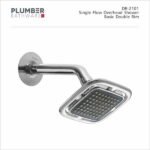 Plumber - Shower - Single Flow Overhead Shower - Basic Double - DR-2101