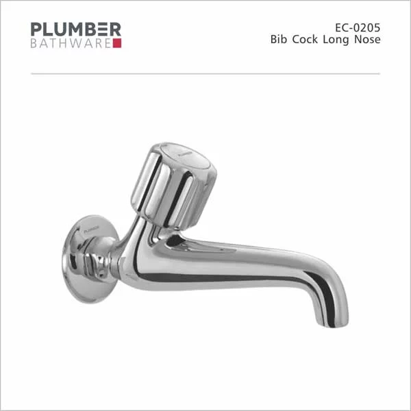 EC-0205 Plumber - Economy Series - Bib Cock Long Nose - EC-0205