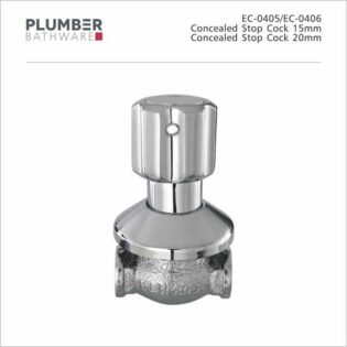 Plumber - Economy Series - Concealed Stop Cock - EC-0405