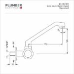 Plumber - Economy Series - Sink Cock Right EC 0618R - Image 2