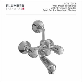 Plumber - Economy Series - Wall Mixer Telephonic 'L' Bend - EC-5100L
