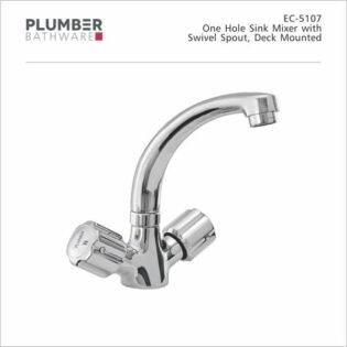 Plumber - Economy Series - One Hole Sink Mixer - EC-5107