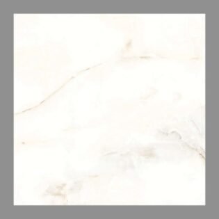 NARMADA - Vitrified Tiles - Glossy - Eco White - 600 x 600 mm