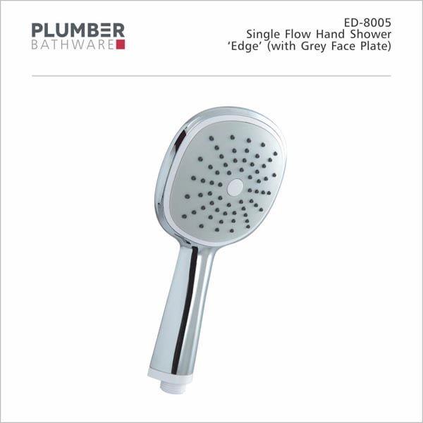 Plumber - Shower - Single Flow Hand Shower - Edge - ED-8005