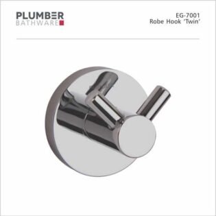 Plumber - Edge Series - Robe Hook Twin - EG-7001