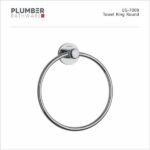 Plumber - Edge Series - Towel Ring Round - EG-7009