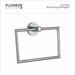 Plumber - Edge Series - Towel Ring Rectangle - EG-7010
