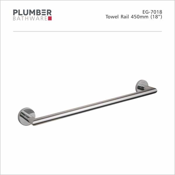 Plumber - Edge Series - Towel Rail 450mm - EG-7018