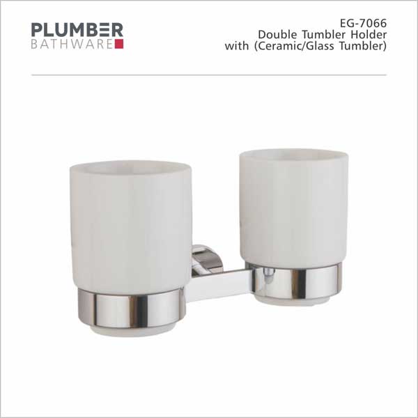 Plumber - Edge Series - Double Tumbler Holder - EG-7066