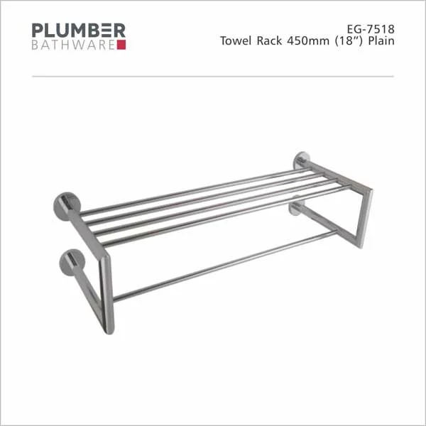 Plumber - Edge Series - Towel Rack 450mm - EG-7518