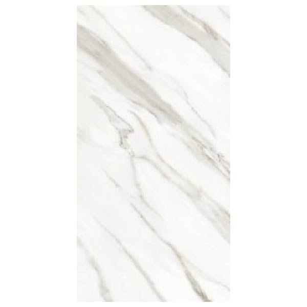 NARMADA - High Glossy - Ember White - 1200 x 2400 mm