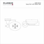 Plumber - Era Series - Soap Dish Metal - ERM-0913 - Image 2