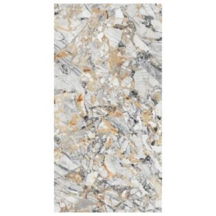 NARMADA - Dark High Glossy - Exotic White - 1200 x 2400 mm