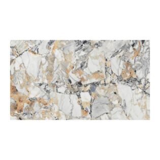 NARMADA - Dark High Glossy - Exotic White - 800 x 1600 mm