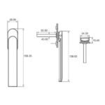 Multi-Point Locking Fol Handle with Key - F3034d - Image 2