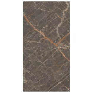 NARMADA - Dark High Glossy - Forest Brown - 1200 x 2400 mm
