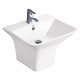 BELL - Half Pedestal Basin - GRACE - 9012