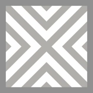 NARMADA - High Lighter Tile - Grey and White HL 2 - 600 x 600 mm