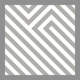 NARMADA - High Lighter Tile - Grey and White HL 4 - 600 x 600 mm