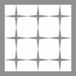 NARMADA - High Lighter Tile - Grey and White HL 5 - 600 x 600 mm