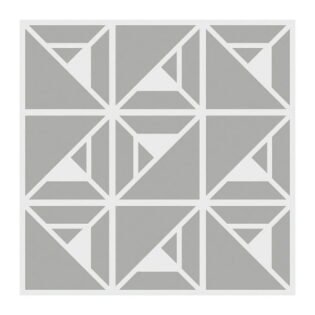 NARMADA - High Lighter Tile - Grey and White HL 6 - 600 x 600 mm